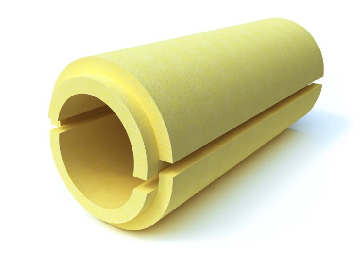 Скорлупа  для теплоизоляции труб ППУ С 1000х225х60 мм