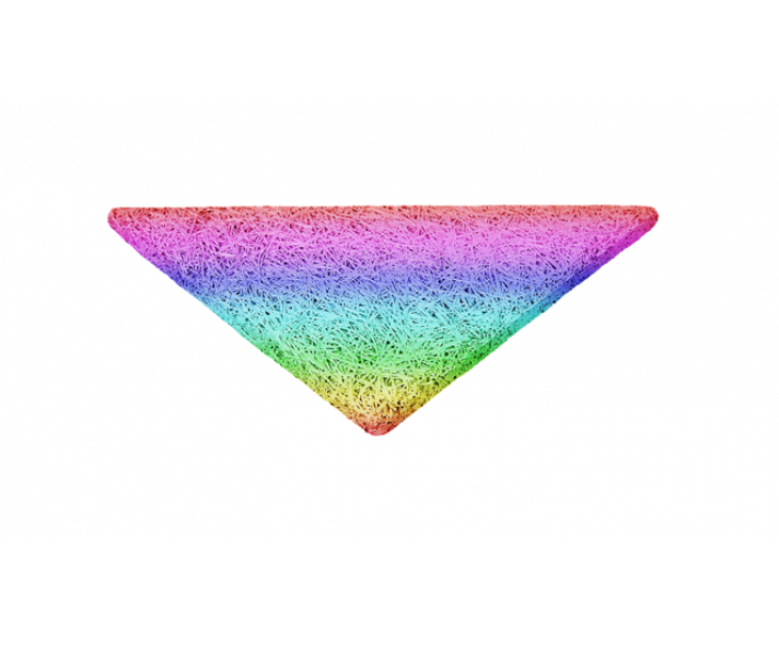 Акустическая Панель Техносонус Soundec Color f1/25 треугольник 580х580х820х25 мм.