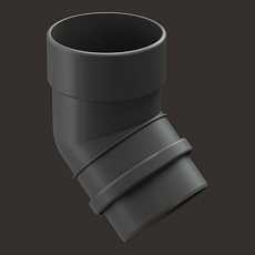 Колено 45° Döcke Графит